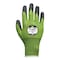 Traffi Safety Glove, Crinkle Latex, Green, 9 1 PR TG6250-GR-9 - alternate 1